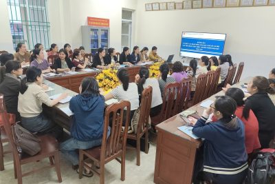 Trường mầm non Tượng Lĩnh tập huấn chuyên môn năm học 2025 – 2026