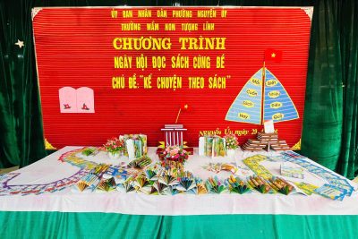 Ngày hội đọc sách trường Mầm non Tượng Lĩnh năm học 2025 – 2026