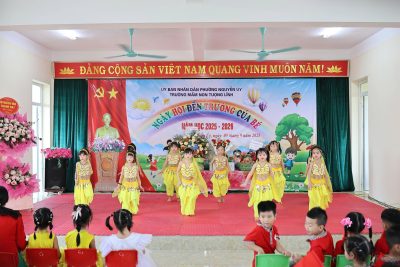 Chào mừng khai giảng năm học mới 2025 – 2026 trường MN Tượng Lĩnh